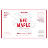 Sancho Panza Brewery Red Maple