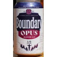 Boundary Bay Brewery Opus