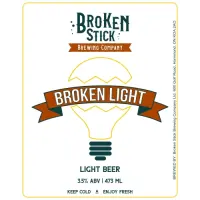 Broken Stick Brewing Company Broken Light