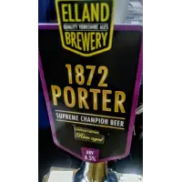 Elland Brewery 1872 Porter Rum Aged (Wood Cask)