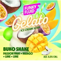 Funky Fluid Gelato: Buko Shake