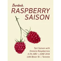 Burdock Raspberry Saison