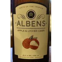 Albens Cider Factory Apple & Lychee Cider