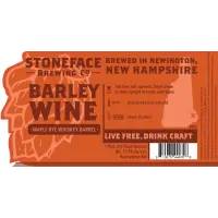 Stoneface Brewing Company Barleywine - Maple Rye Barrel Aged
