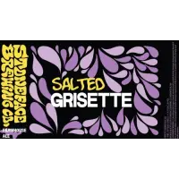 Stoneface Brewing Company Salted Grisette