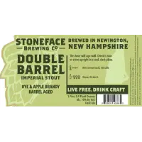 Stoneface Brewing Company RIS - Double Barrel Rye & Apple Brandy