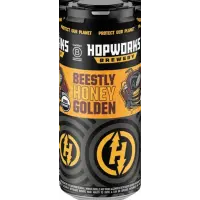 Hopworks Brewery Beestly Honey Golden