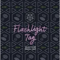 Belleflower Brewing Company Flashlight Tag - Walnut & Peacan