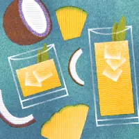 Ferndale Project Piña Colada Highball