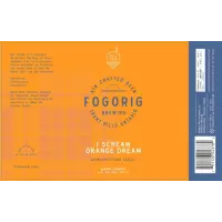 Fogorig Brewing Waymarker (I Scream Orange Dream)