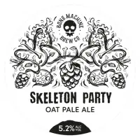 Bone Machine Brew Co Skeleton Party