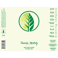 Deciduous Brewing Company House Marg