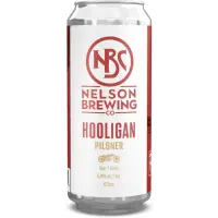 Nelson Brewing Company Hooligan Pilsner