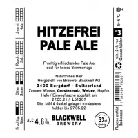 Blackwell Brewery Hitzefrei
