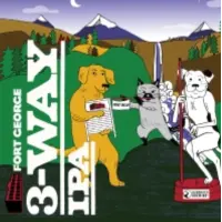 Fort George Brewery 3-Way IPA (2025) - Hazy