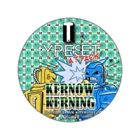 Typeset Attack Kernow Kerning