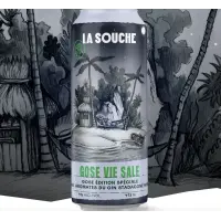 La Souche - Brasserie Artisanale Gose Vie Sale - Gin Stadaconé Noir