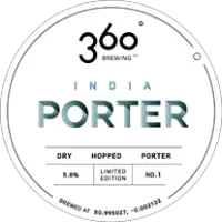360° Brewing Company India Porter