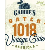 Ravenskill Orchards & Gabbie's Premium Cider Batch 1018 Vintage