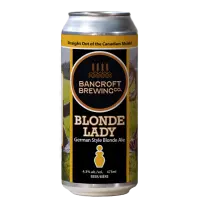 Bancroft Brewing Co. Blonde Lady