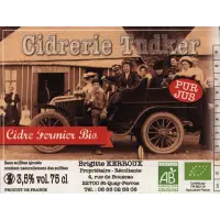 Cidrerie Tudker Cidre Fermier Bio Demi-Sec