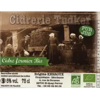 Cidrerie Tudker Cidre Fermier Bio Brut