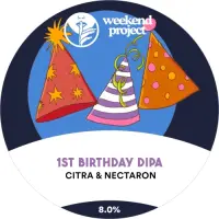 Silent Brew Co 1st Birthday DIPA