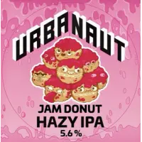 Urbanaut Brewing Co Jam Donut Hazy IPA