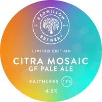 RedWillow Brewery Faithless 176 - Citra Mosiac GF Pale