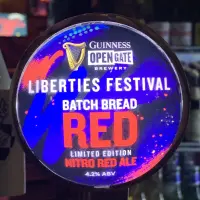 Guinness Open Gate Brewery Batch Bread Red