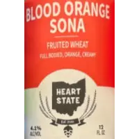 Heart State Brewing Company Blood Orange Sona