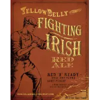 YellowBelly Brewery and Public House Fighting Irish Red Ale