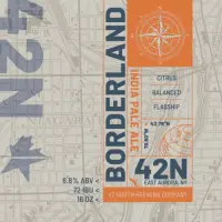 42 North Brewing Borderland IPA