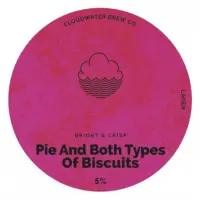 Cloudwater Brew Co Pie and Both Types of Biscuits