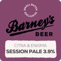 Barney's Beer Citra & Enigma Session Pale