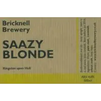Bricknell Brewery Saazy Blonde