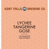 Kent Falls Brewing Lychee Tangerine Gose