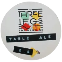 Three Legs Brewing Co Table Pale