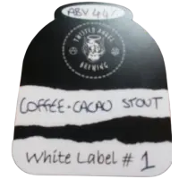 Twisted Angel Brewing White Label #01 Coffee & Cacao Stout
