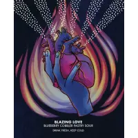 Blaze Brewing Company Blazing Love: Blueberry