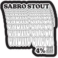 Three Legs Brewing Co Sabro Stout
