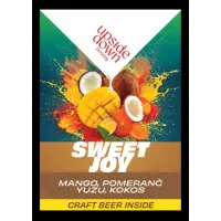 Upside Down Sweet Joy: Mango, Pomeranč, Yuzu, Kokos