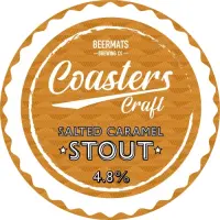Beermats Brewing Company Coasters Craft Salted Caramel Stout
