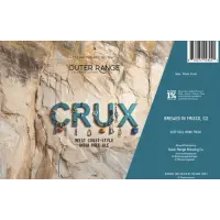 Outer Range Brewing Co. Crux