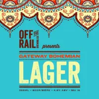 Off the Rail Brewing (BC) Gateway Bohemian Lager