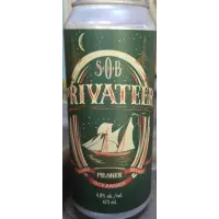 Sooke Oceanside Brewery Privateer Pilsner