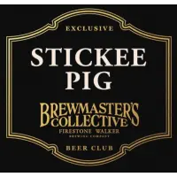 Firestone Walker Brewing Stickee Pig