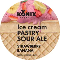 KONIX Brewery Ice Cream | Strawberry, Banana