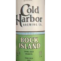 Cold Harbor Brewing Company Bock Island