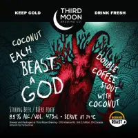 Third Moon Brewing Co. Coconut Each Beast A God